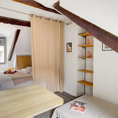 Bnbnook - Bright In Le Marais & Notre-dame Apartment