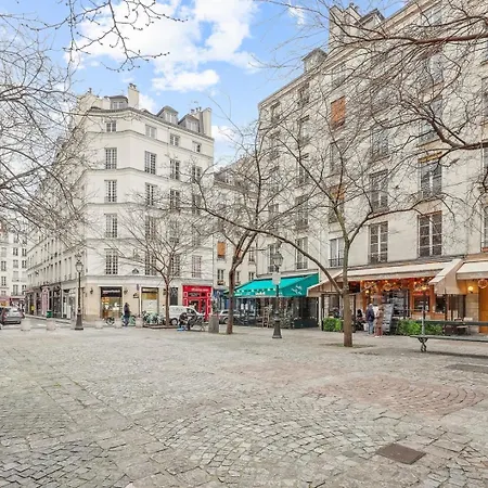 Bnbnook - Bright In Le Marais & Notre-dame Apartment *